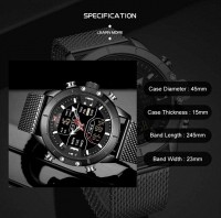 Мужские часы NAVIFORCE TESLA BLACK (NF9153)