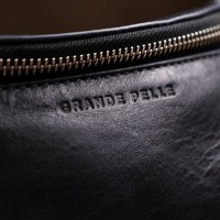 Кожаная сумка на пояс GRANDE PELLE 11569