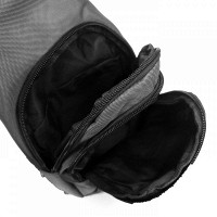 Мужская тканевая сумка-слинг Lanpad 80002 gray