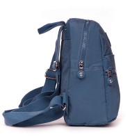 Женский тканевый рюкзак Jielshi 7701 blue