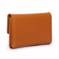 Женский кожаный кошелек Classik  DR. BOND WN-23-18 yellow