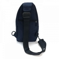 Мужская тканевая сумка-слинг Lanpad 82076 blue