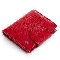 Женский кожаный кошелек Rainbow DR. BOND WRS-415-1 red