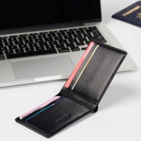Кожаное портмоне Visconti RW49 Dollar (Black)