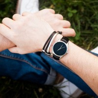 Наручные часы ZIZ «Минимализм черный» + дополнительный ремешок 4600353