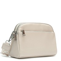 Женский молодежный кожаный клатч ALEX RAI 99092 l.beige