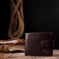 Мужской кошелёк из кожи KARYA 21078 