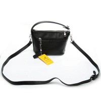 Женская кожаная сумка ALEX RAI 93056 black