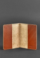  Обложка для паспорта BlankNote 1.3 коньяк bn-op-1-3-k