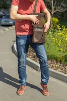 Мужская кожаная сумка SHVIGEL 00998