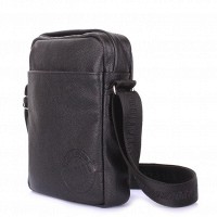 Кожаная сумка на плечо POOLPARTY