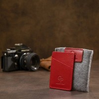 Женский кожаный картхолдер GRANDE PELLE 11505