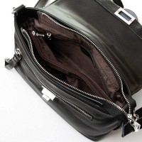 Женская кожаная сумка ALEX RAI 8793-9 black