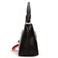 Женская кожаная сумка ALEX RAI 6610 black