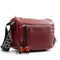 Женская кожаная сумка классическая ALEX RAI 93038 red