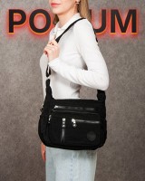 Женская тканевая сумка Jielshi 5262 black