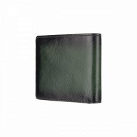 Мужской кожаный кошелек Visconti AT58 Milo c RFID (Burnish Green)