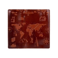 Кожаное портмоне Hi Art 7 wonders of the world WP-05-C18-1148-T002