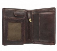 Мужской бумажник Visconti TSC44 Lucca (Brown) с защитой RFID