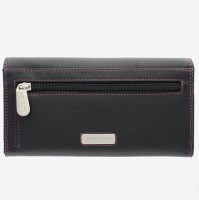 Женский кошелек Visconti Paloma R-11(black/berry)