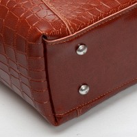 Женская кожаная сумка через плечо ALEX RAI 9349 camel