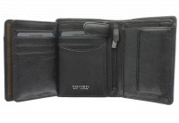 Мужской бумажник Visconti TSC44 Lucca (Black) с защитой RFID