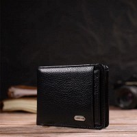 Мужской кожаный кошелек  CANPELLINI 21875 