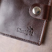 Мужской кожаный кошелек Shvigel 16485