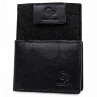 Мужской кожаный зажим для купюр GRANDE PELLE 11544