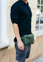 Сумка на пояс BlankNote Dropbag maxi изумруд bn-bag-20-iz