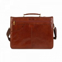 Мужской кожаный портфель Ashwood GARETH BRIEFCASE VT CHESTNUT