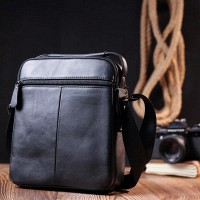 Мужская кожаная сумка через плечо Vintage 20826