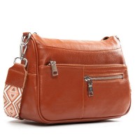 Женская кожаная сумка ALEX RAI 2041-9 camel