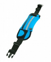 Голубая сумка на пояс TRAUM 7019-06
