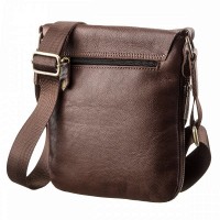 Мужская кожаная сумка через плечо SHVIGEL 19114