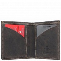 Мужское портмоне Visconti VSL-21 OIL BRN с защитой RFID