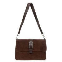 Женская замшевая сумка ALEX RAI 3002-9M brown