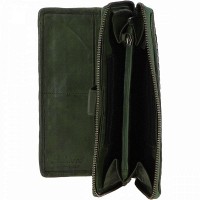 Женский кожаный кошелек Ashwood D84 Green