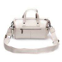 Женский молодежный кожаный клатч ALEX RAI 39049 pale grey