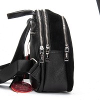 Женский замшевый рюкзак ALEX RAI 2058 black