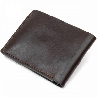 Мужской кожаный кошелек GRANDE PELLE 11463 Коричневый
