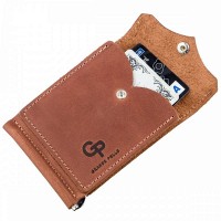 Кожаный зажим для купюр GRANDE PELLE 11239