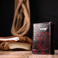 Визитница из натуральной кожи KARYA 20984 