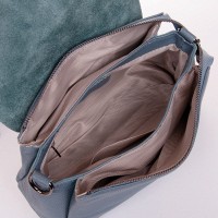 Женская кожаная сумка ALEX RAI 99104 l.blue