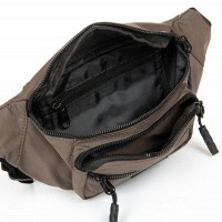 Мужская сумка на пояс Lanpad 83043 brown
