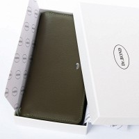 Женский кожаный кошелек Classik  DR. BOND WN-23-21 green