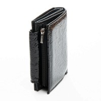 Женский лаковый кожаный кошелек PE DR. BOND PEW44-1 black