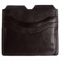 Коричневая кожаная кредитница Grande Pelle 307610