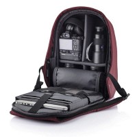 Рюкзак бордовый антивор XD Design Bobby Hero Regular Red (P705.294)