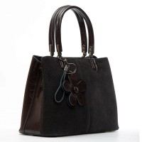 Женская замшевая сумка ALEX RAI 385 brown